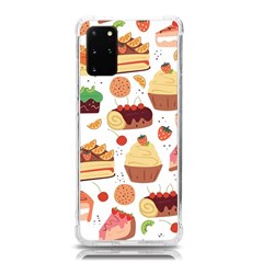 Dessert And Cake For Food Pattern Samsung Galaxy S20plus 6 7 Inch Tpu Uv Case by Grandong