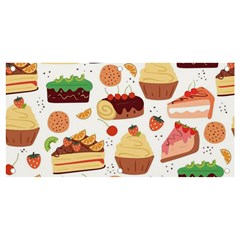 Dessert And Cake For Food Pattern Banner And Sign 4  X 2  by Grandong