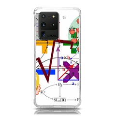 Mathematics Formula Physics School Samsung Galaxy S20 Ultra 6 9 Inch Tpu Uv Case by Grandong