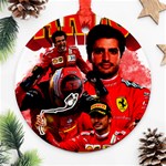 Carlos Sainz Ornament (Round) Front