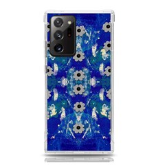 Oilpainting Blue Flowers In The Peaceful Night Samsung Galaxy Note 20 Ultra Tpu Uv Case by pepitasart