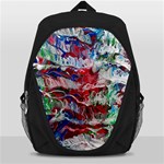 Abstract waves Backpack Bag Front