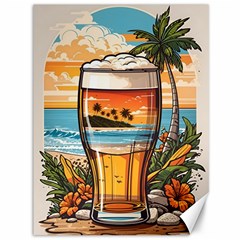 Beach Summer Drink Canvas 36  X 48  by uniart180623