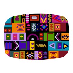 Abstract A Colorful Modern Illustration--- Mini Square Pill Box by Bedest