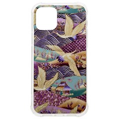 Textile-fabric-cloth-pattern Iphone 12/12 Pro Tpu Uv Print Case by Bedest