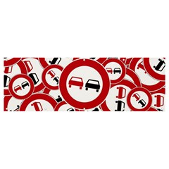 Overtaking-traffic-sign Banner And Sign 12  X 4  by Bedest