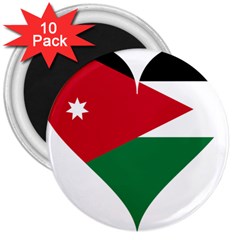 Heart-love-affection-jordan 3  Magnets (10 Pack)  by Bedest