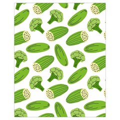 Vegetable Pattern With Composition Broccoli Drawstring Bag (small) by pakminggu