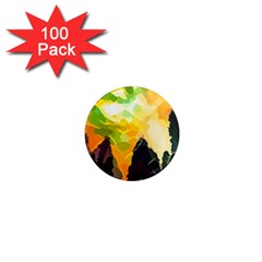 Forest-trees-nature-wood-green 1  Mini Magnets (100 Pack)  by Bedest