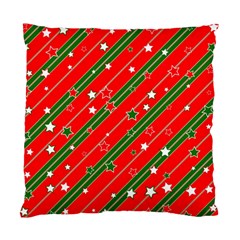 Christmas-paper-star-texture     - Standard Cushion Case (one Side) by Bedest