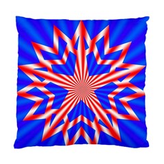 Star-explosion-burst-usa-red Standard Cushion Case (one Side) by Bedest