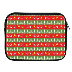 Christmas-papers-red-and-green Apple Ipad 2/3/4 Zipper Cases by Bedest