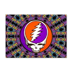 Gratefuldead Grateful Dead Pattern Sticker A4 (10 Pack) by Cowasu