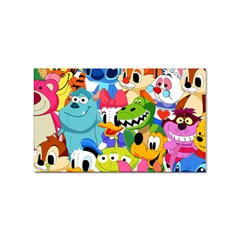 Illustration Cartoon Character Animal Cute Sticker Rectangular (100 Pack) by Cowasu