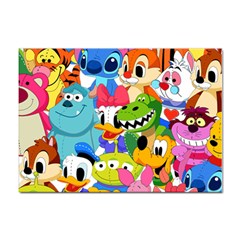 Illustration Cartoon Character Animal Cute Sticker A4 (10 Pack) by Cowasu