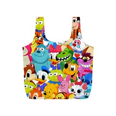 Illustration Cartoon Character Animal Cute Full Print Recycle Bag (s) by Cowasu