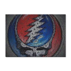 Grateful Dead Logo Sticker A4 (10 Pack) by Cowasu