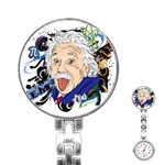 Albert Einstein Physicist Stainless Steel Nurses Watch Front