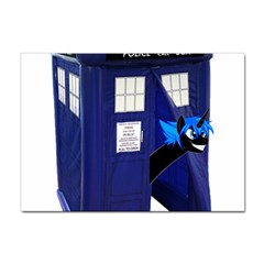 Tardis-doctor-who Sticker A4 (10 Pack) by Cowasu