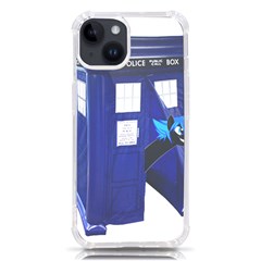 Tardis-doctor-who Iphone 14 Tpu Uv Print Case by Cowasu