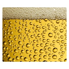 Beer Bubbles Premium Plush Fleece Blanket (small) by Cowasu