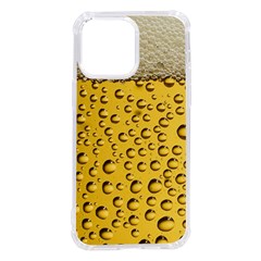Beer Bubbles Iphone 14 Pro Max Tpu Uv Print Case by Cowasu