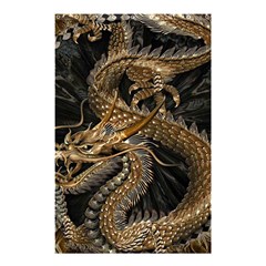 Fantasy Dragon Pentagram Shower Curtain 48  X 72  (small)  by Cowasu