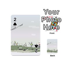 Abstract-background-children Playing Cards 54 Designs (mini) by Cowasu