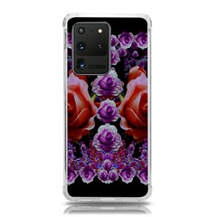 Night So Peaceful In The World Of Roses Samsung Galaxy S20 Ultra 6 9 Inch Tpu Uv Case by pepitasart