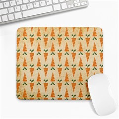 Patter-carrot-pattern-carrot-print Large Mousepad by Cowasu