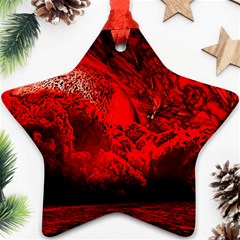 Planet-hell-hell-mystical-fantasy Ornament (star) by Cowasu