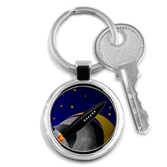 Science-fiction-sci-fi-sci-fi-logo Key Chain (round) by Sarkoni