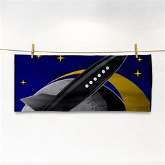 Science-fiction-sci-fi-sci-fi-logo Hand Towel by Sarkoni