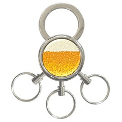 Bubble-beer 3-ring Key Chain by Sarkoni