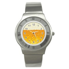 Bubble-beer Stainless Steel Watch by Sarkoni