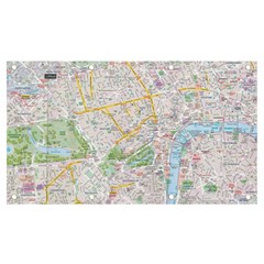 London City Map Banner And Sign 7  X 4  by Bedest