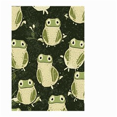 Frog Pattern Small Garden Flag (two Sides) by Valentinaart