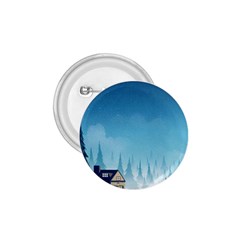 Winter Scenery Minimalist Night Landscape 1 75  Buttons by Sarkoni