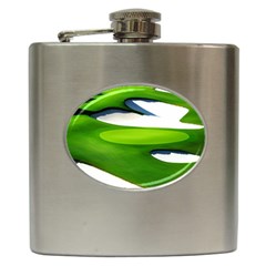 Golf Course Par Green Hip Flask (6 Oz) by Sarkoni