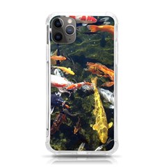 Koi Pond 3d Fish Iphone 11 Pro Max 6 5 Inch Tpu Uv Print Case by Grandong