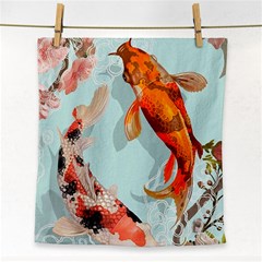 Koi Fish Face Towel by Grandong