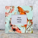 Koi Fish White Box Photo Frame 4  x 6  Front