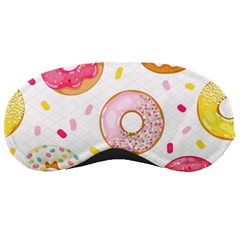 Vector Donut Seamless Pattern Sleep Mask by Grandong