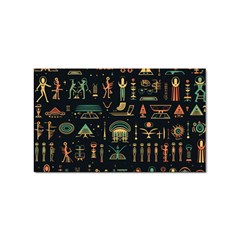 Hieroglyphs Space Sticker Rectangular (100 Pack) by Ndabl3x