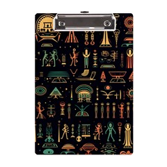 Hieroglyphs Space A5 Acrylic Clipboard by Ndabl3x