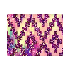 Cute Glitter Aztec Design Premium Plush Fleece Blanket (mini) by nateshop