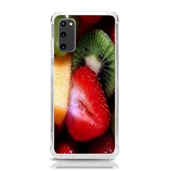 Fruits, Food, Green, Red, Strawberry, Yellow Samsung Galaxy S20 6 2 Inch Tpu Uv Case by nateshop