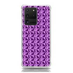 Violet Geometry Samsung Galaxy S20 Ultra 6 9 Inch Tpu Uv Case by Sparkle