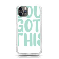 You Got This T- Shirt You Got This A Cute Motivation Qoute To Keep You Going T- Shirt Yoga Reflexion Pose T- Shirtyoga Reflexion Pose T- Shirt Iphone 11 Pro 5 8 Inch Tpu Uv Print Case by hizuto