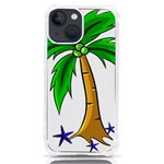 Beach Coconut Tree T- Shirt Beach Coconut Tree T- Shirt Yoga Reflexion Pose T- Shirtyoga Reflexion Pose T- Shirt iPhone 13 mini TPU UV Print Case Front